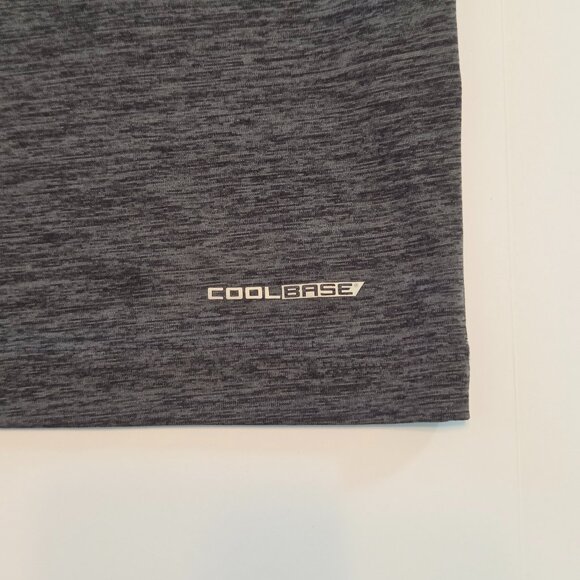 NWOT - Majestic Cool Base Milwaukee Brewers Polo, Men’s LG, Grey Heather - Picture 6 of 10